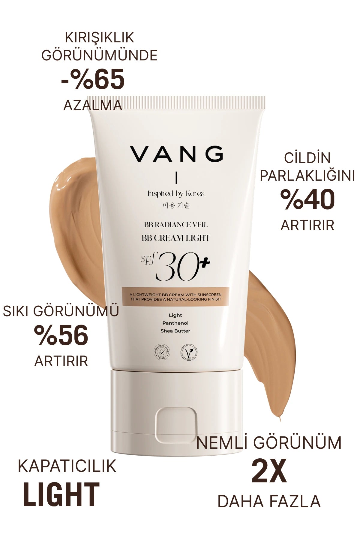 كريم بي بي فاتح SPF 30+ من فانغ - 40 مل - صورة 2