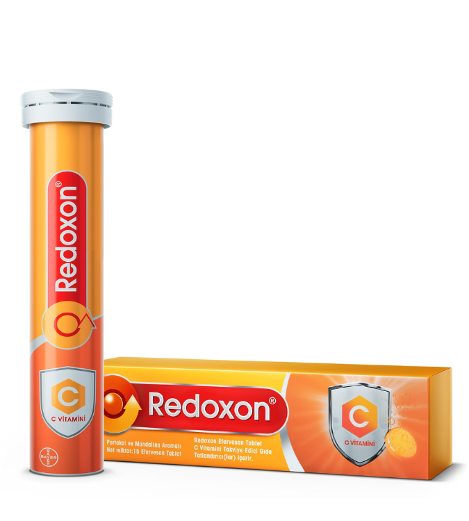 ريدكسون فيتامين سي - مكمل غذائي لتعزيز المناعة بنكهة البرتقال واليوسفي