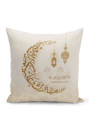 غطاء وسادة رمضان من Bertille Home، طباعة رقمية على الوجهين، مقاس 43×43 سم