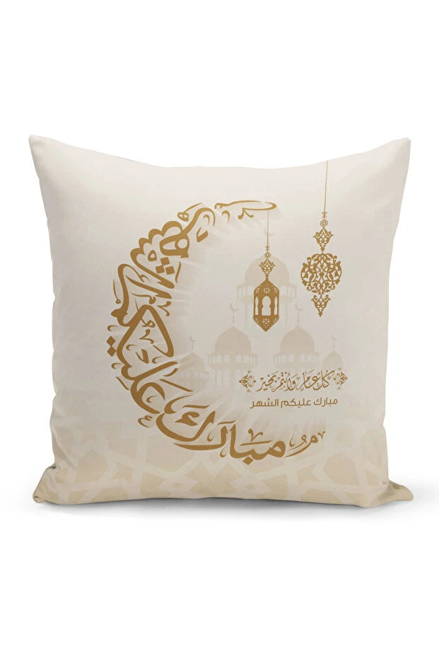 غطاء وسادة رمضان من Bertille Home، طباعة رقمية على الوجهين، مقاس 43×43 سم