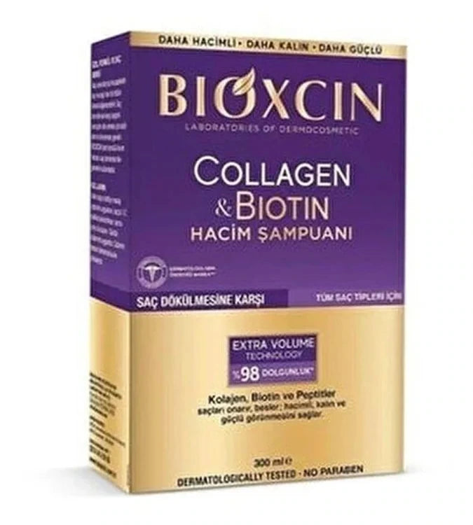 شامبو Bioxcin بالكولاجين والبيوتين للكثافة - 300 مل