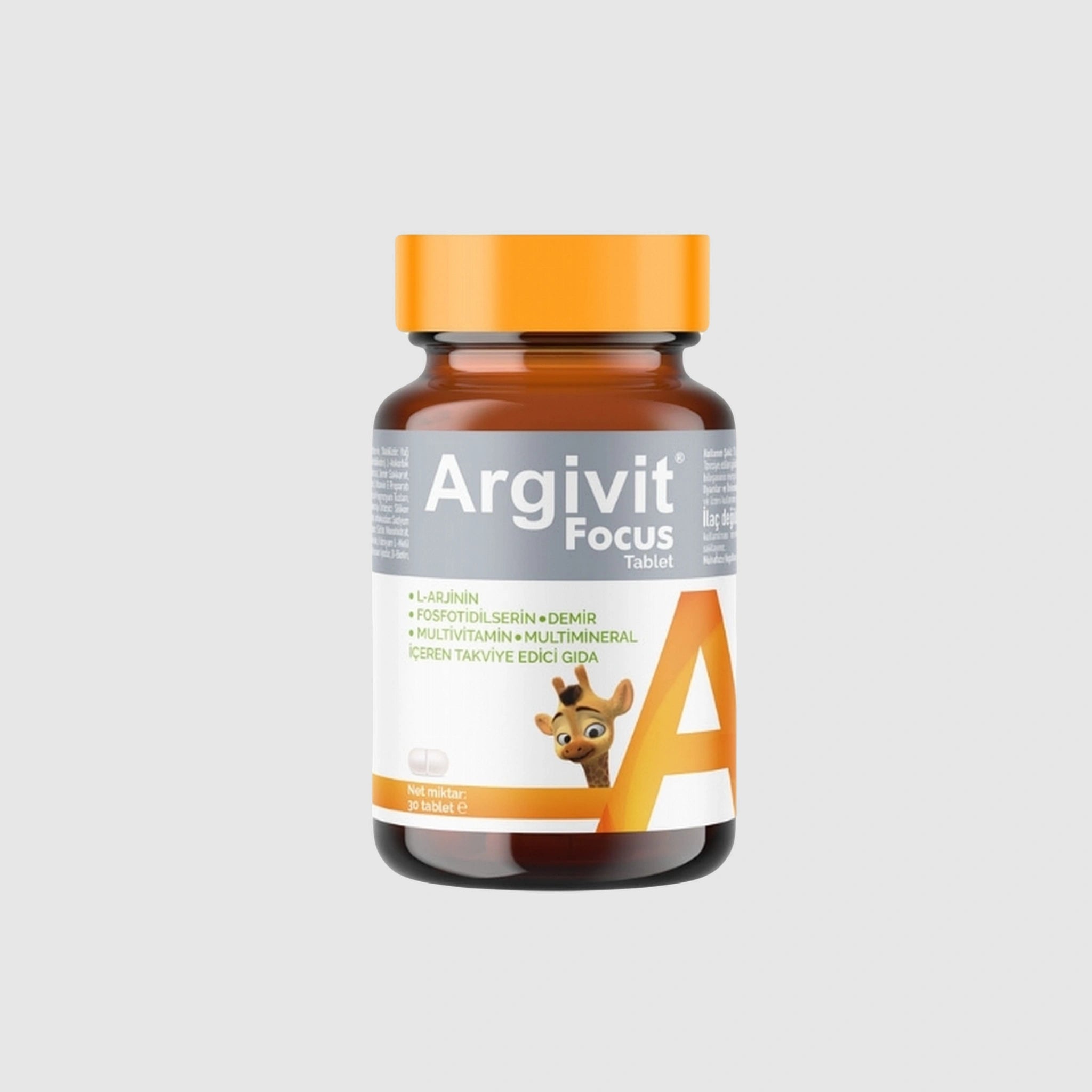 ArgiVite Focus – Food supplement to increase height, enhance concentration and immunity | 30 tablets