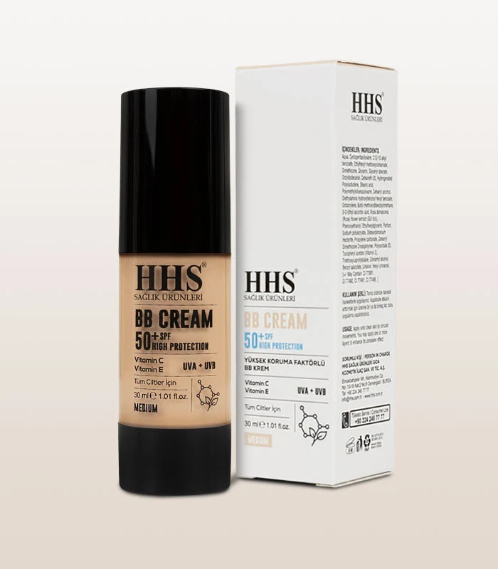 كريم BB من HHS بعامل حماية SPF 50+ - صورة 2
