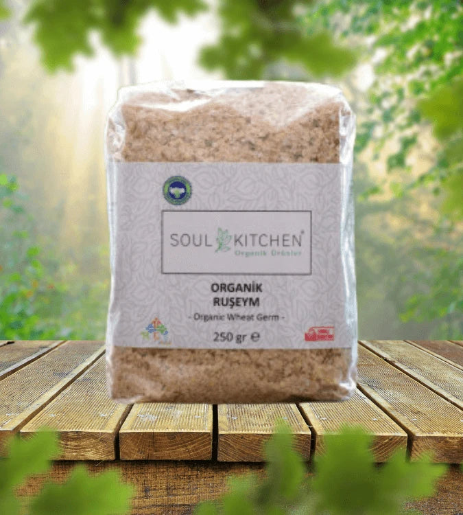 عبوة جنين القمح العضوي من Soul Kitchen بوزن 250 غرام