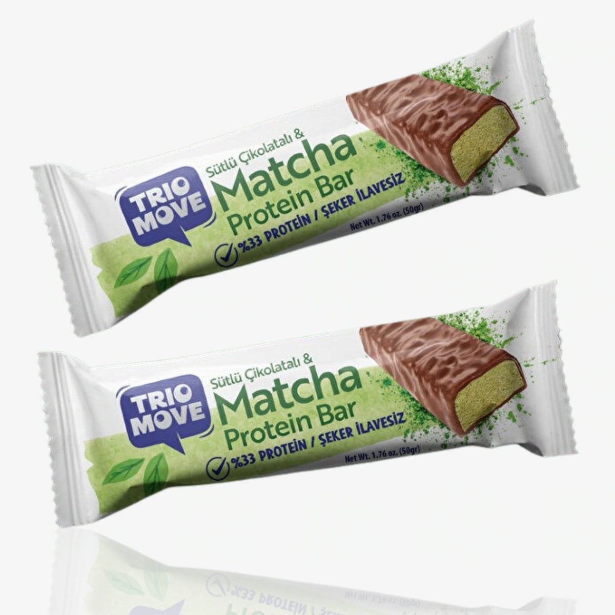 ألواح بروتين TrioMove 33% - ماتشا - 9 قطع × 50 غرام