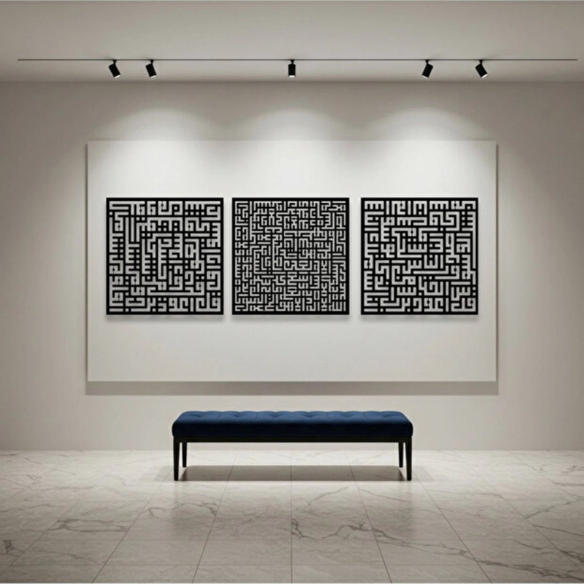 لوحات جدارية خشبية بخط عربي قرآني - تصاميم ومقاسات متنوعة - التصميم 1