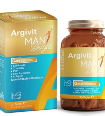 Argivit Man Bright Gold Complex 30 Tablets