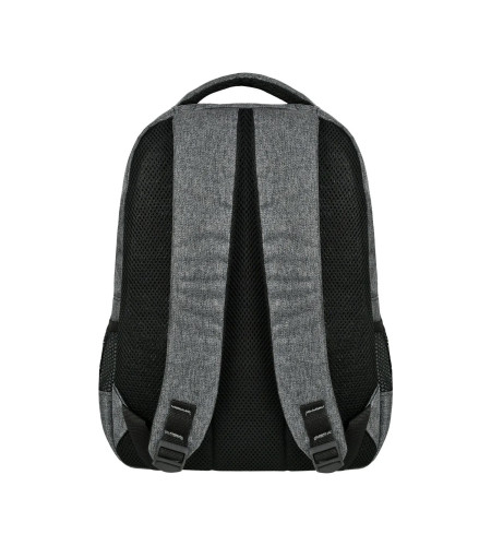 Gray oval backpack