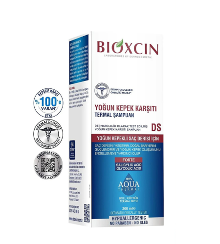 Bioxcin Aqua Thermal DS Anti-Dandruff Shampoo 200 ml
