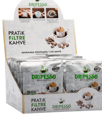 Dripiso Filter Coffee 50 Packets