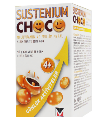 Chocolate chewable multivitamins for children