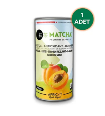 Premium Japanese matcha tea with apricot flavor 20 x 8 gr