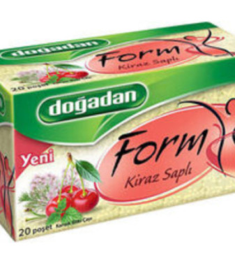 Cherry flavored tea from Doğadan Form 20 sachets