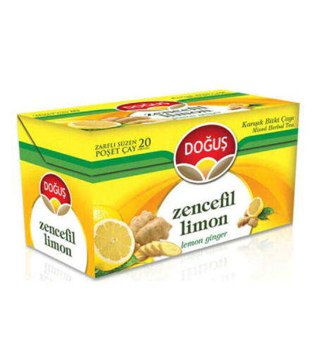 Ginger and Lemon Tea from Doğuş, 20 Sachets