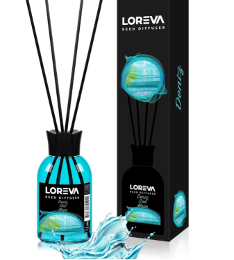 LOREVA - Air Freshener with Ocean Scent Sticks - 110 ml