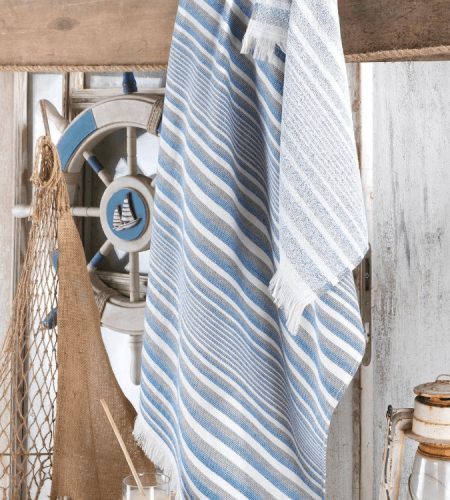 Mariva Home Colorful Striped Beach Towel