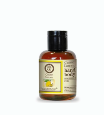 Hand and body lotion with organic olive oil and lemon 50 ml - EYÜP SABRİ