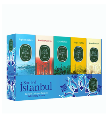 Spirit of Istanbul cologne set 5 pieces 16 ml