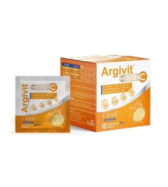 Argivit Vitamin C 10 Effervescent Tablet
