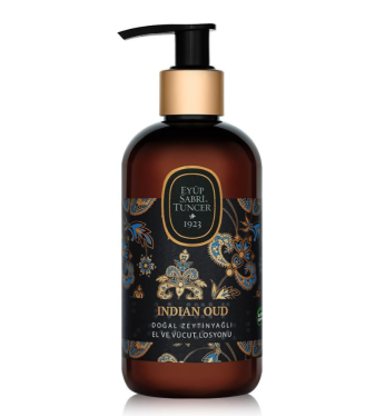 Indian oud lotion for hands and body with natural olive oil 250 ml