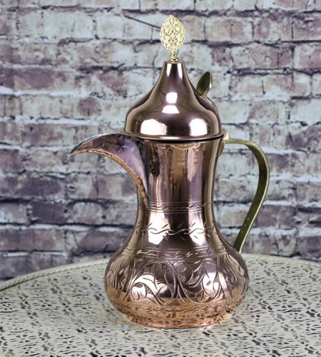 Sonay copper teapot (coffee-tea) embroidered