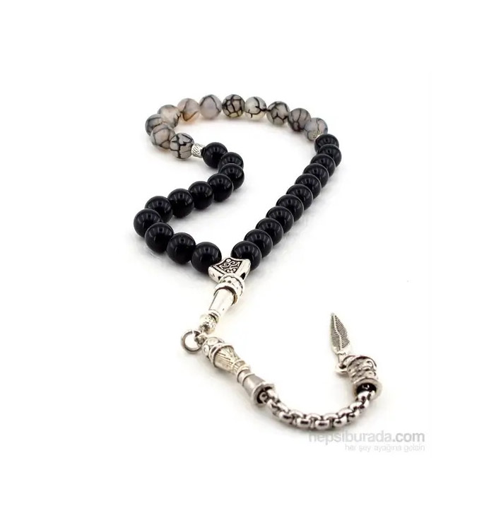 Agate And Onyx Natural Stone Rosary