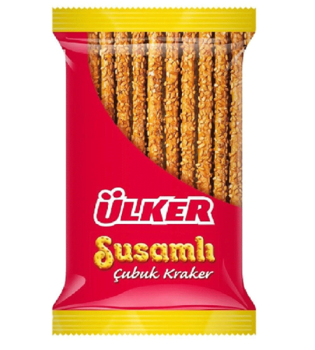 Ülker 22 Pieces Stick Crackers with Sesame 80 gr
