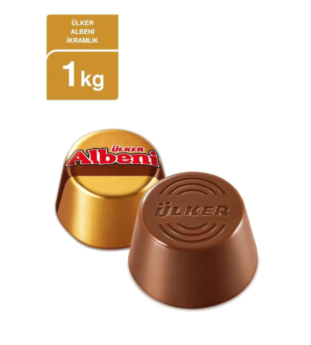 Ulker Albeni Chocolate Filled With Biscuits And Caramel 1 Kg