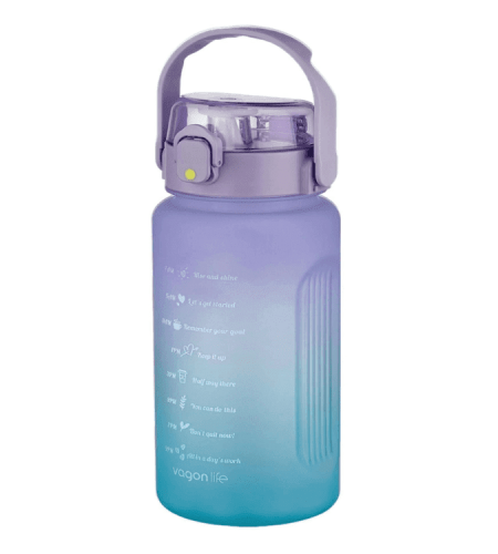Water Bottle 1500ml Without Straw - Double Color by Vagon Life