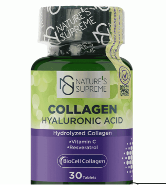 Nature's Supreme BioCell Collagen & Hyaluronic Acid 30 Tablets