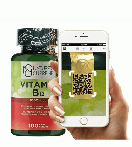 Nature's Supreme Vitamin B12 1000 Mcg 100 tablets