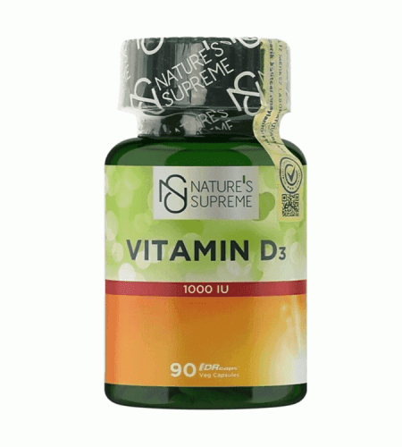 Nature's Supreme Vitamin D3 1000 IU 90 tablets