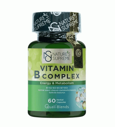 Nature's Supreme Vitamin B Complex 60 tablets