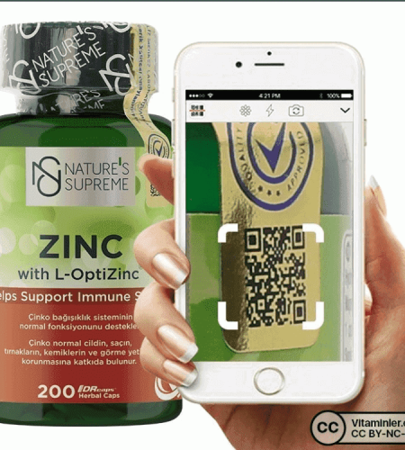 Nature's Supreme Zinc 15 mg 200 Capsules