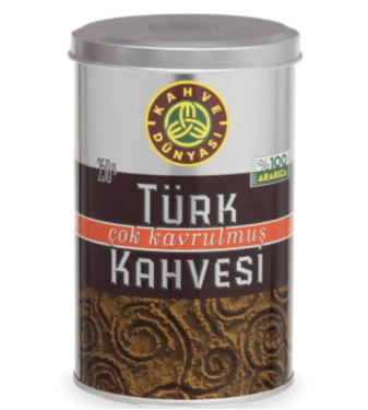 Kahve Dunyasi Very Roasted Turkish Coffee 250 gr