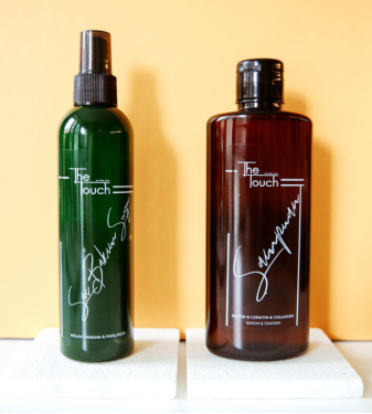 Hair care set consisting of keratin shampoo + hair care water