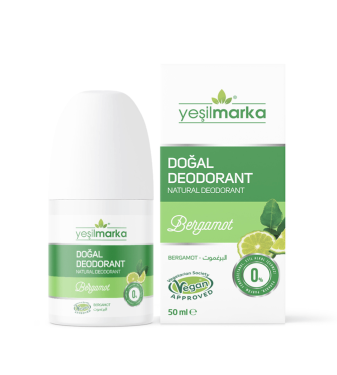 Natural deodorant with bergamot scent from YeşilMarka