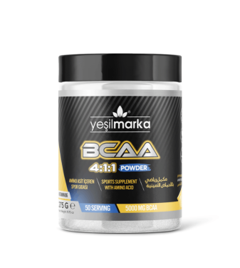 BCAA sports supplement with amino acids from YeşilMarka - Pineapple - 275g