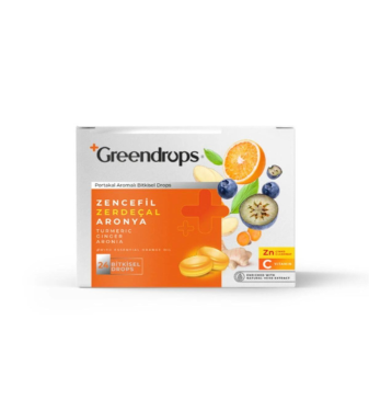 Greendrops Ginger & Turmeric & Aronia 24 Herbal Drops