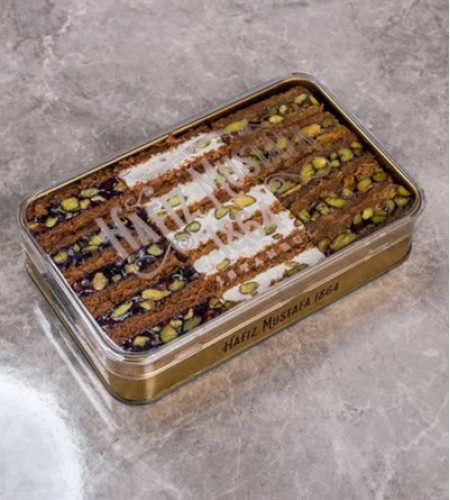 Mixed Ottoman Kadayef - Crystal Box 500 g - by Hafiz Mustafa