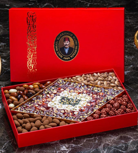 Premium Mixed Turkish Delight Dragee - 1.6 kg - by Hafez Mustafa