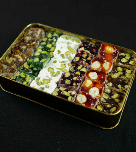 Mixed Turkish Delight - Crystal Box - by Hafiz Mustafa