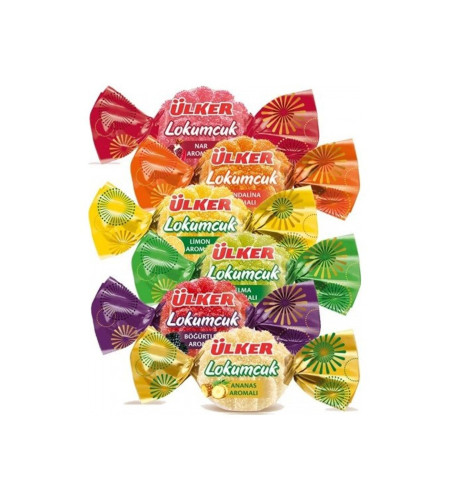 Mixed Fruit Flavored Soft Candy 500 gr