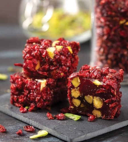 Turkish Delight Flavored Pomegranate and Pistachio 500 g