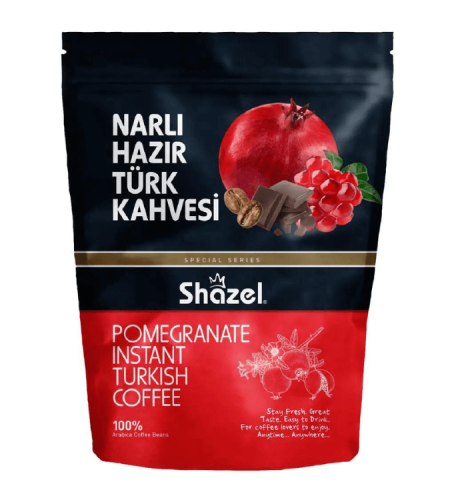 Shazel Pomegranate Instant Turkish Coffee 200g