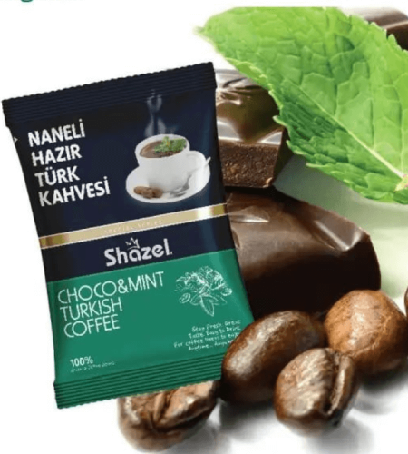 Shazel Mint Turkish Coffee - 100 gr