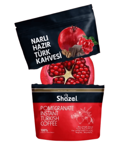 Shazel Pomegranate Instant Turkish Coffee 200g