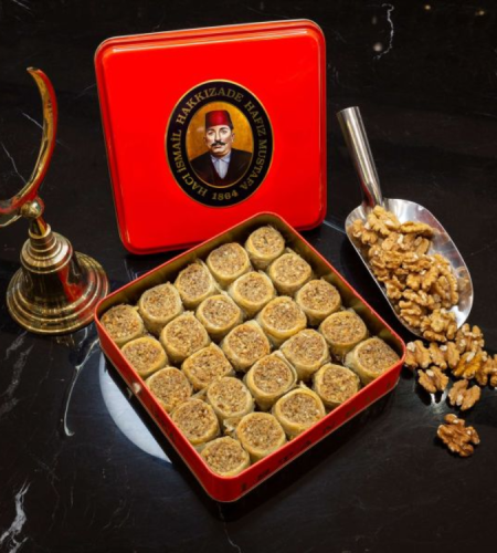 Palace Wrap Baklava with Walnut - Small Box 1kg _ by Hafiz Mustafa