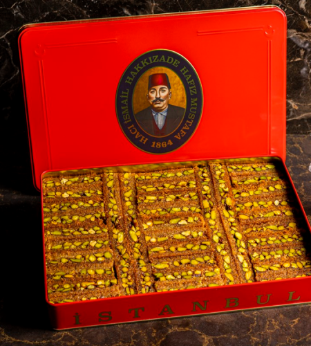 Ottoman Kadayef with Pistachio - Large Box 1.7kg - by Hafiz Mustafa