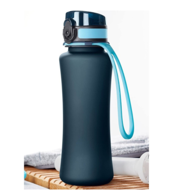 550ml dark blue water bottle